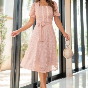 Vestido Coquette | Rosa