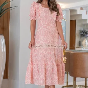 Vestido Encaje Rose
