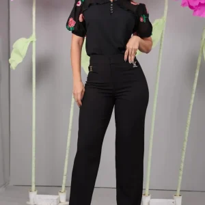 Pantalón Negro de Vestir