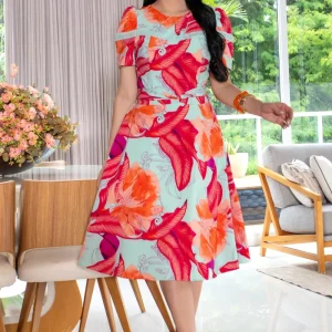 Vestido Marea Coral