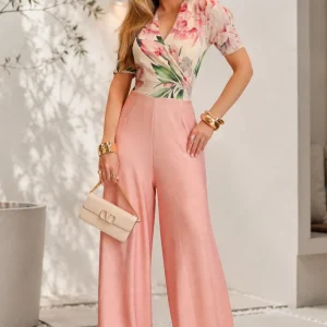 Jumpsuit Tropical Rosa