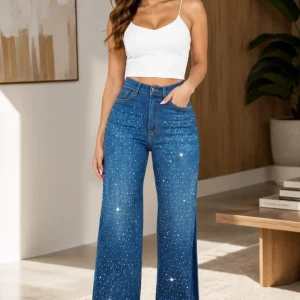 Denim Rhinestone