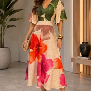 Vestido Amara Tropical