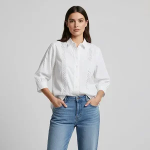 BLUSA PLUS SIZE RENATA BLANCA