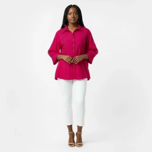 BLUSA PLUS SIZE RENATA ROJA