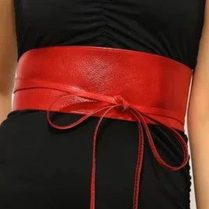 Metalic Red Belt
