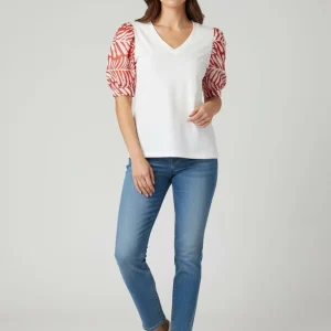 TERRACOTA PUFFY SHIRT