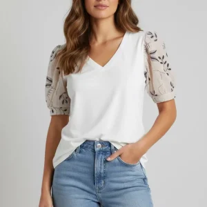 BABY BLUE PUFFY BLOUSE