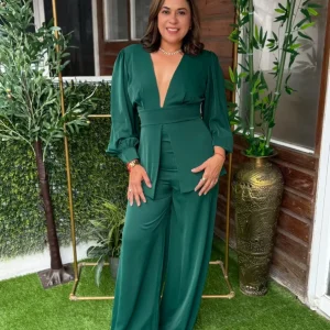 DEEP GREEN JUMPSUIT