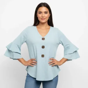 BLUSA SHARLOT AQUA