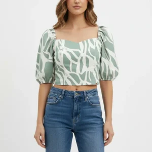 BLUSA JAZMIN VERDE MENTA