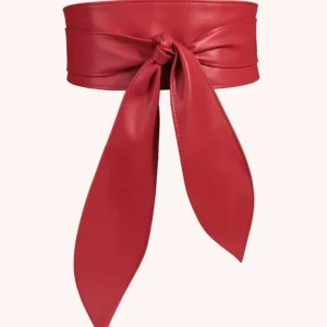 PLUS SIZE RED BELT