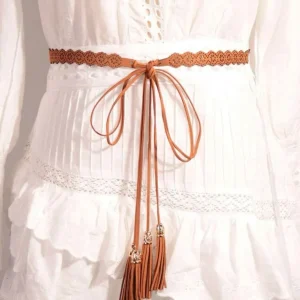 TASSEL CHARM HOLLOW OUT BELT