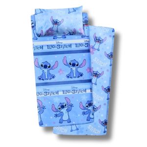 Juego sábanas de verano STITCH cama 90