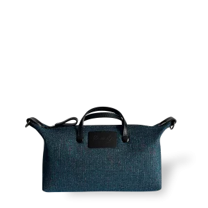 MINIBOLSO BANDOLERA MEDIANO - AZUL JASPEADO