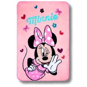 Manta DISNEY MINNIE terciopelo cama 90
