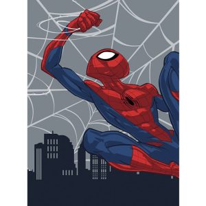 Manta SPIDERMAN terciopelo cama 90