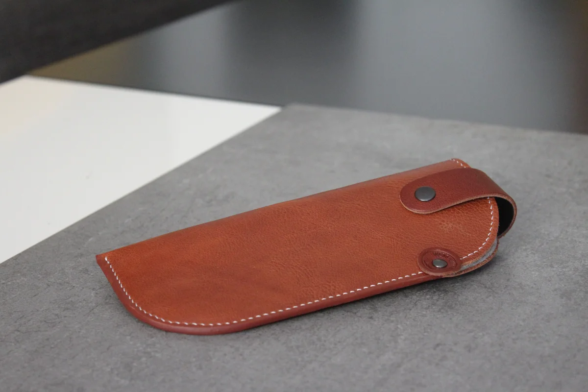 NO.15 | SUNGLASSES SLEEVE - FULL GRAIN LEATHER - Imagen 3