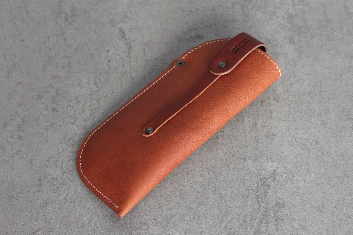 NO.15 | SUNGLASSES SLEEVE - FULL GRAIN LEATHER - Imagen 4