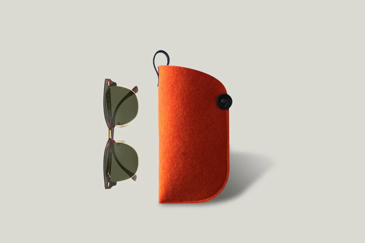 NO.15 | SUNGLASSES SLEEVE - ORANGE