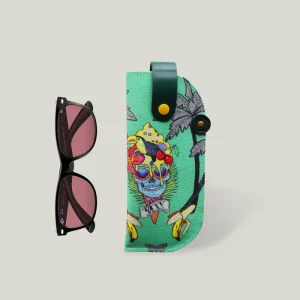 NO.15 | SUNGLASSES SLEEVE - SWEET SKULLS