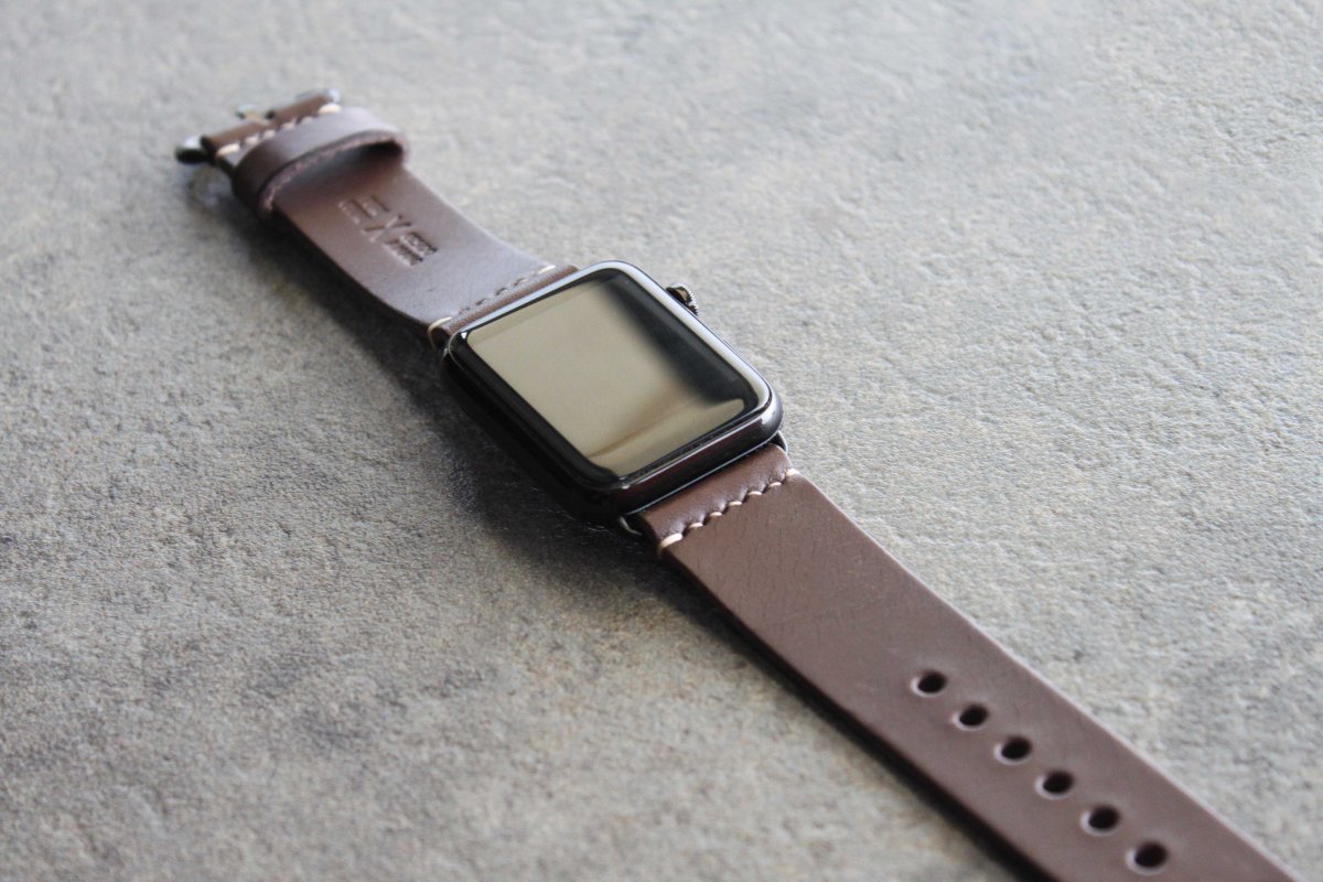 NO.16 | ALL SERIES APPLE WATCH BAND - Cognac - Imagen 5