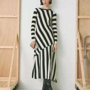 VESTIDO PUNTO RAYAS