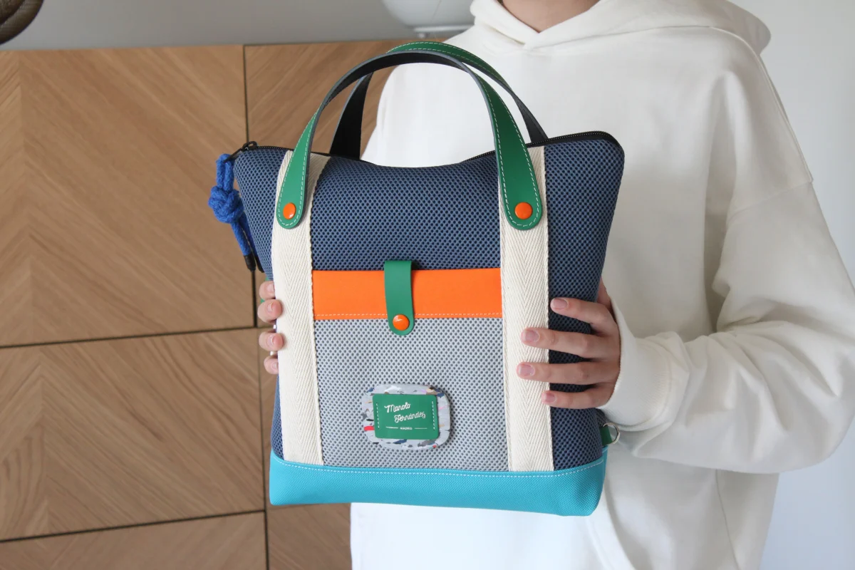 BANDOLERA Y MOCHILA M - VEGAN - Imagen 3