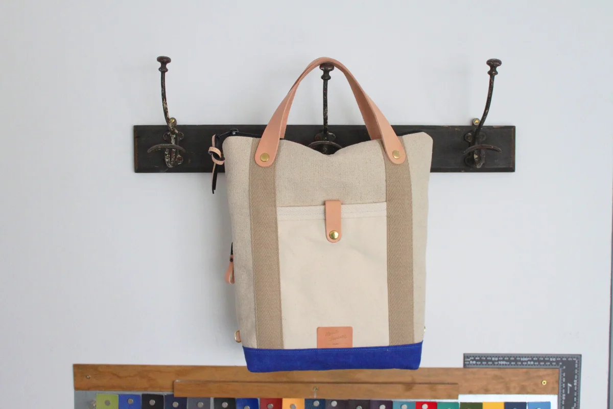 BOLSO GRANDE BANDOLERA Y MOCHILA - SERIE IBIZA - Imagen 3