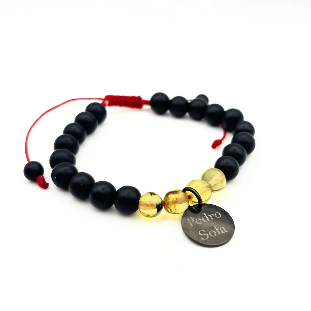 Pulsera Zazil Ónix Personalizada - Imagen 2