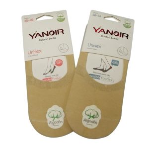 Calcetines invisible – Pinki algodón Yanoir