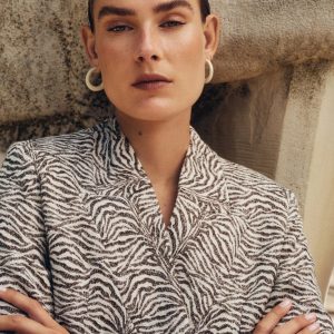 BLAZER PRINT CEBRA