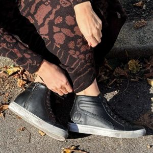 SNEAKERS ALTAS PIEL
