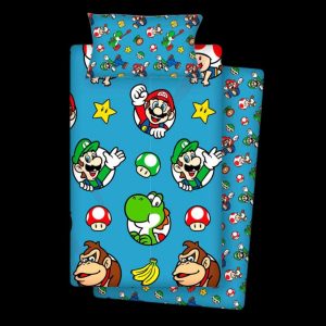 Juego sábanas Super Mario Bros cama 90