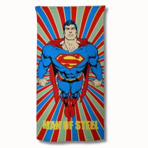 Toalla de playa rizo SUPERMAN