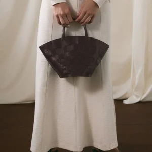 BOLSO PIEL GEOMÉTRICO