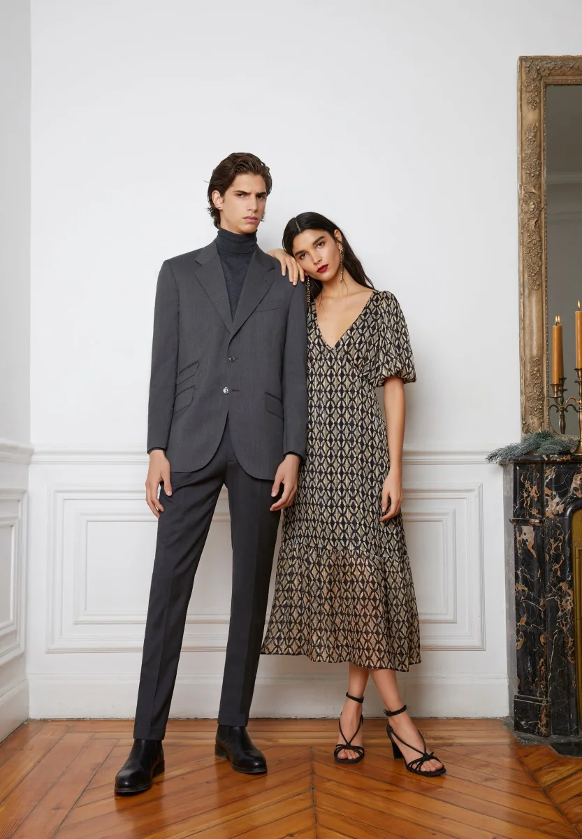 TRAJE CLÁSICO LANA GRIS - Imagen 4