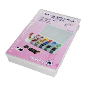 Caja organizadora hilos punto de cruz