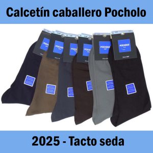 Calcetín de vestir TACTO SEDA Mod. 2025 Pocholo