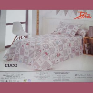 Colcha Bouti para cama de 90