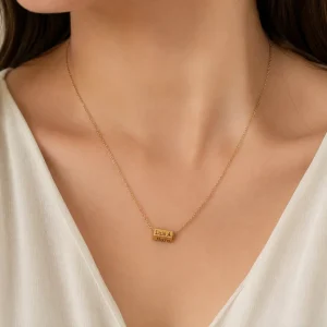 Collar Personalizado Placa 4 Caras