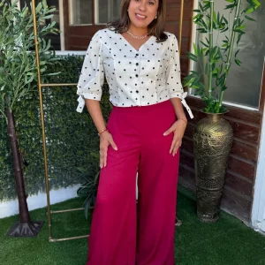 PANTALON MAIRA VINO