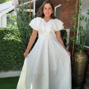 VESTIDO LIRIO BLANCO