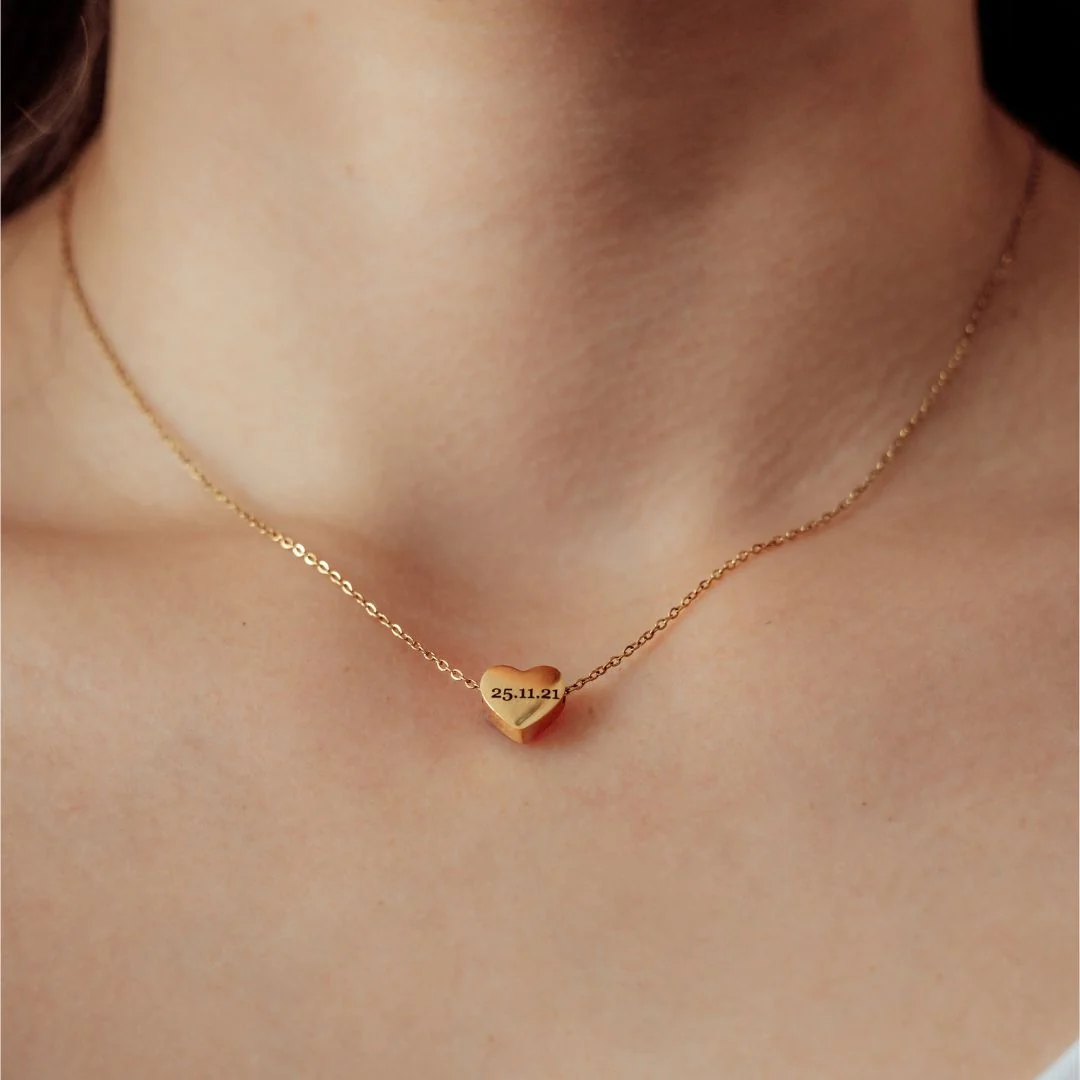 Collar Corazón Mini Personalizado - Imagen 2
