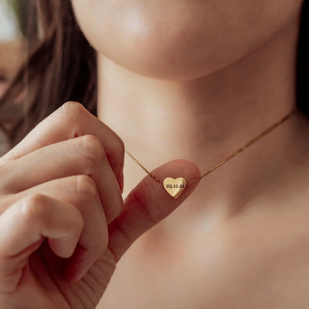 Collar Corazón Mini Personalizado - Imagen 3