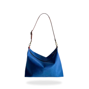 BOLSO SACO COSTAL HORIZONTAL - LONA AZUL MARINO