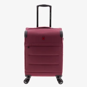 Maleta de cabina blanda Gladiator Helios — Poliéster extensible con candado TSA