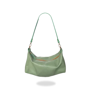BOLSO COSTAL MINI - CUERO NAPA PISTACHO
