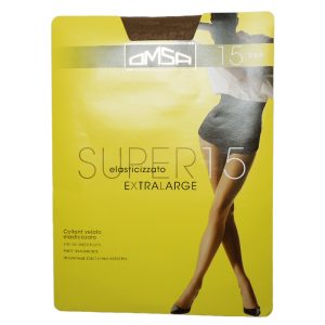 Panty de lycra 15 DEN, sin puntera de Omsa