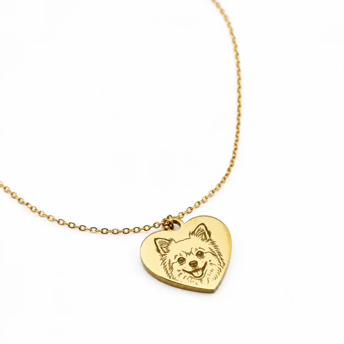 Collar Pet Corazón Retrato - Imagen 2